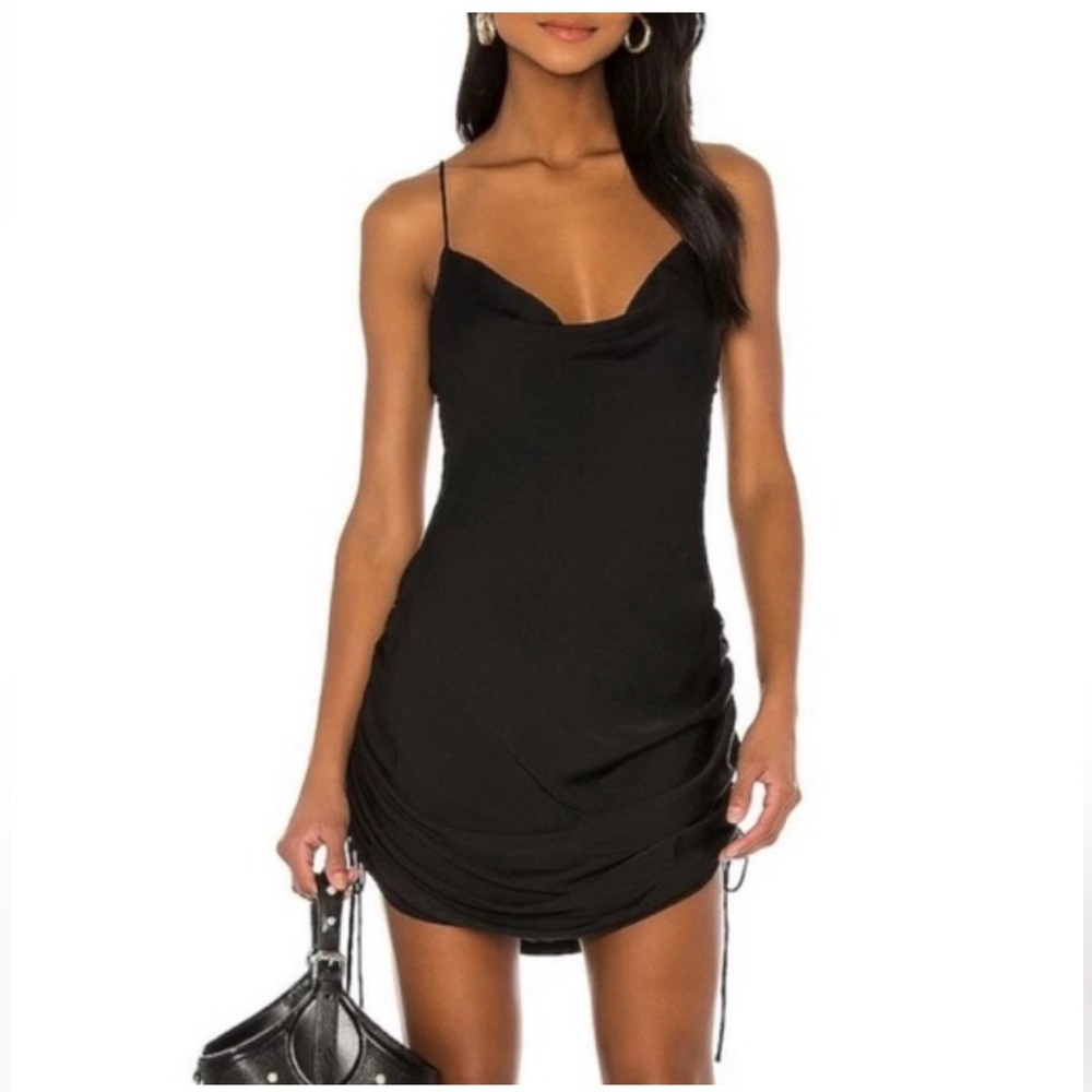 Free People Day To Night Black Slip Dress